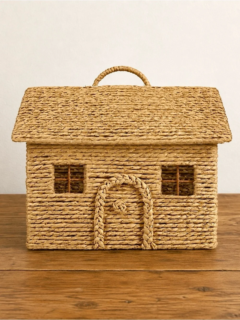 Target Bullseye Playground Woven House Storage Basket with Lid